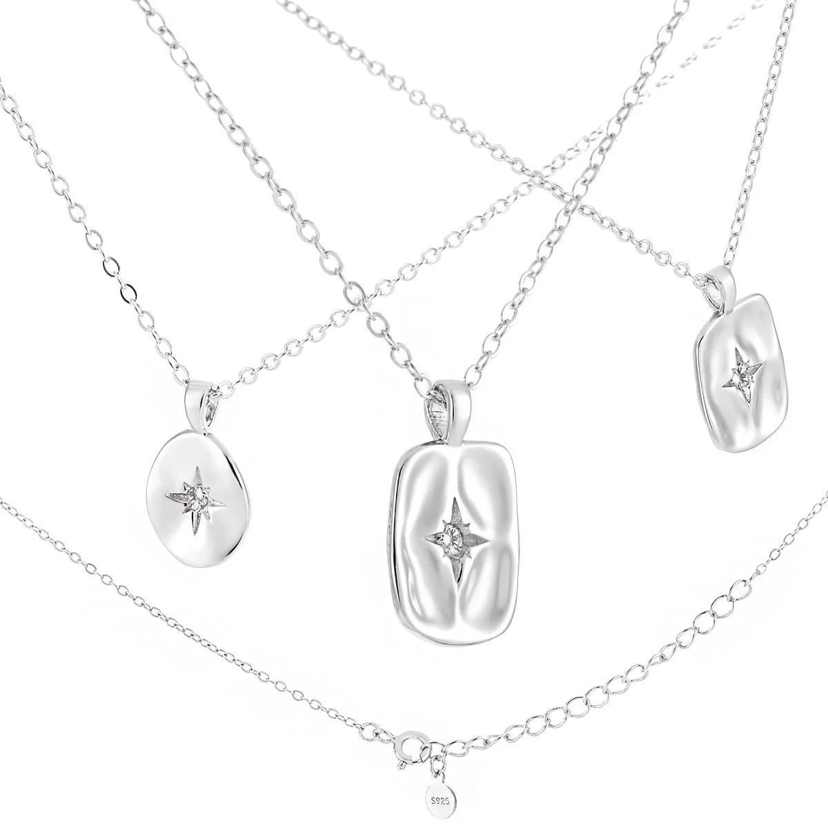 Silver-Pendant-Necklaces OPHRASTUDIO