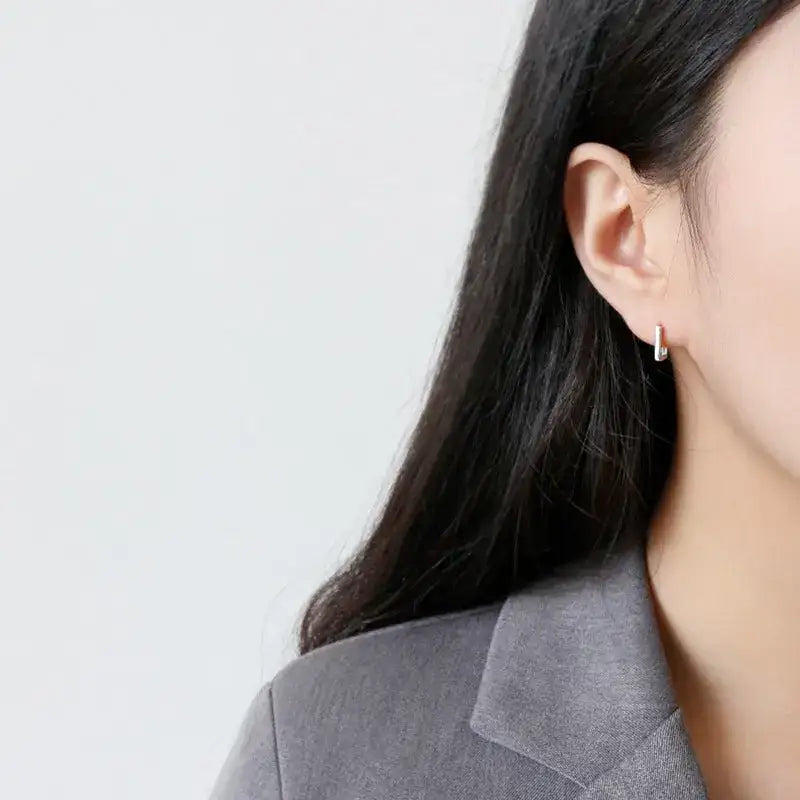 SQUARE SOLACE EARRINGS - OPHRASTUDIO