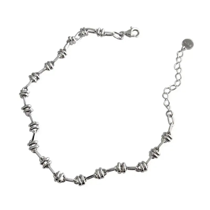 SELENE'S MINIMALIST SILVER BRACELET - OPHRASTUDIO