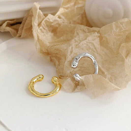 Minimalist Sterling Silver Ear Cuff Earring