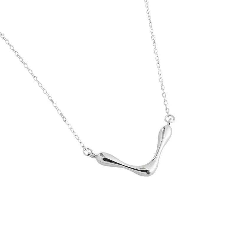 ELEGANT V-LETTER COLLARBONE NECKLACE - OPHRASTUDIO