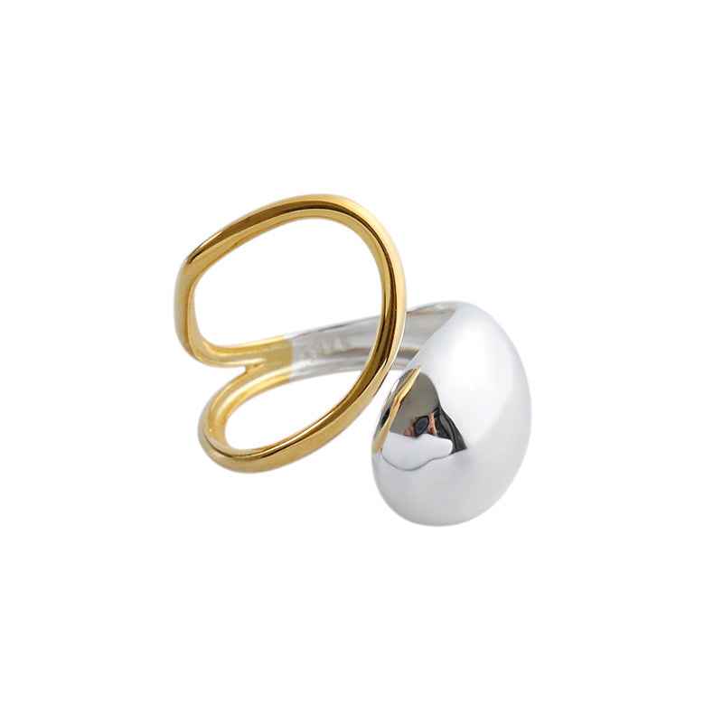 Luna's Wide Face Silver Statement Ring