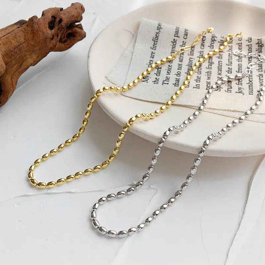 Daphne's Sterling Silver Ball Chain Necklace