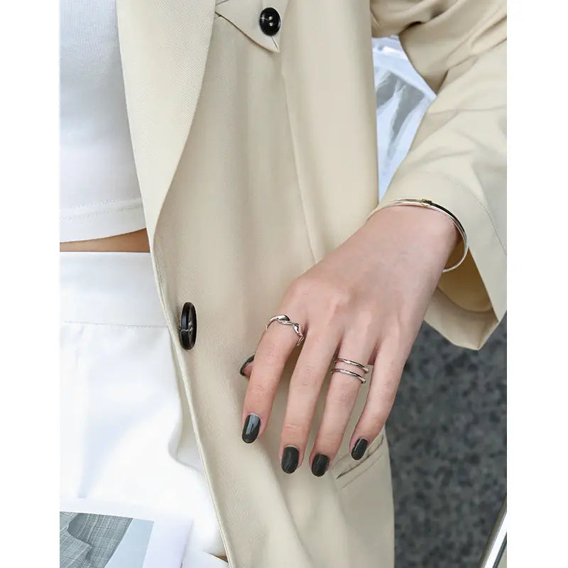 GRACEFUL INFINITY RING - OPHRASTUDIO