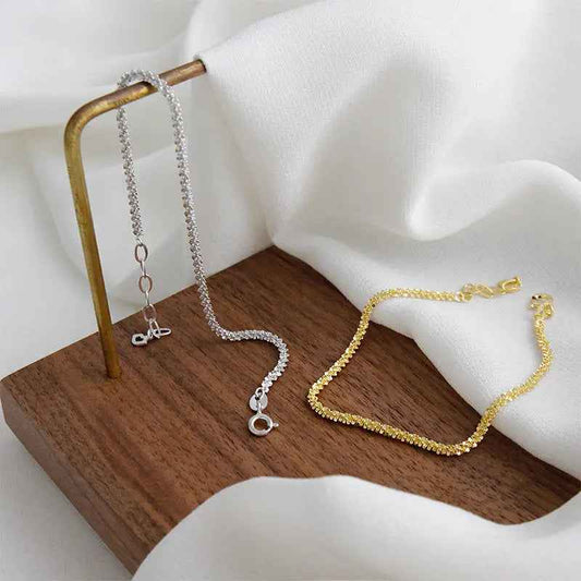 Stella's Gypsy Star Silver Chain Bracelet