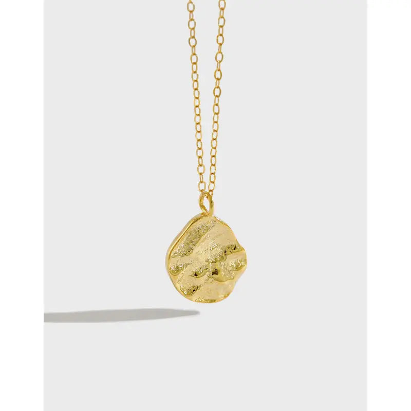 IRREGULAR ROCK CLAVICLE NECKLACE - OPHRASTUDIO