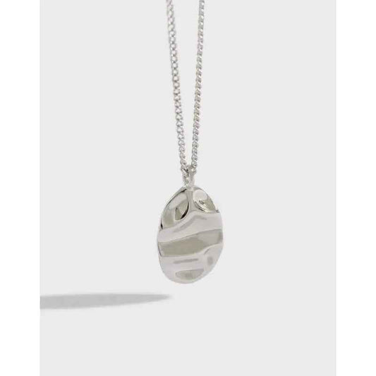 Ethereal Breeze Silver Pendant Necklace