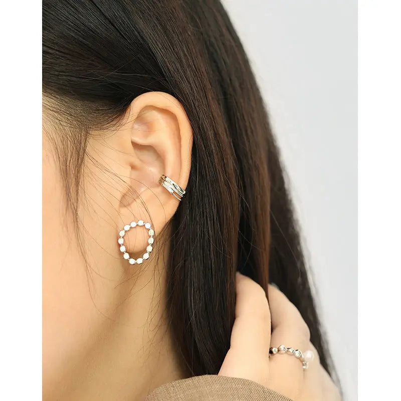 MINIMALIST LINE EAR CLIP - OPHRASTUDIO