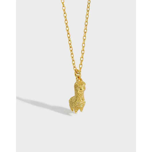 Wghispering Winds Alpaca Silver Pendant Necklace