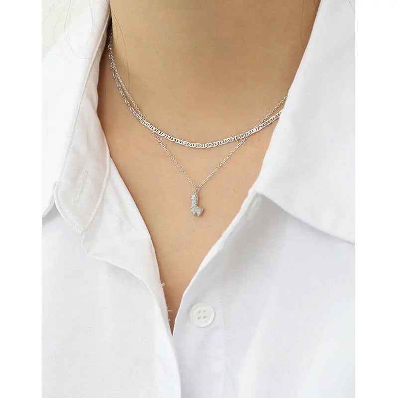 Jessica's Silver Chain Necklace