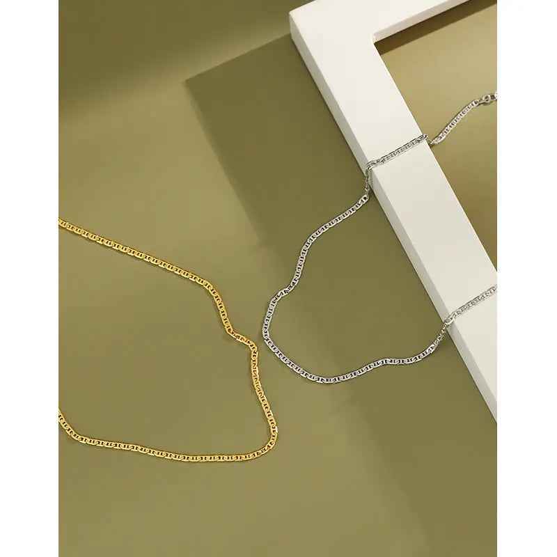Jessica's Silver Chain Necklace