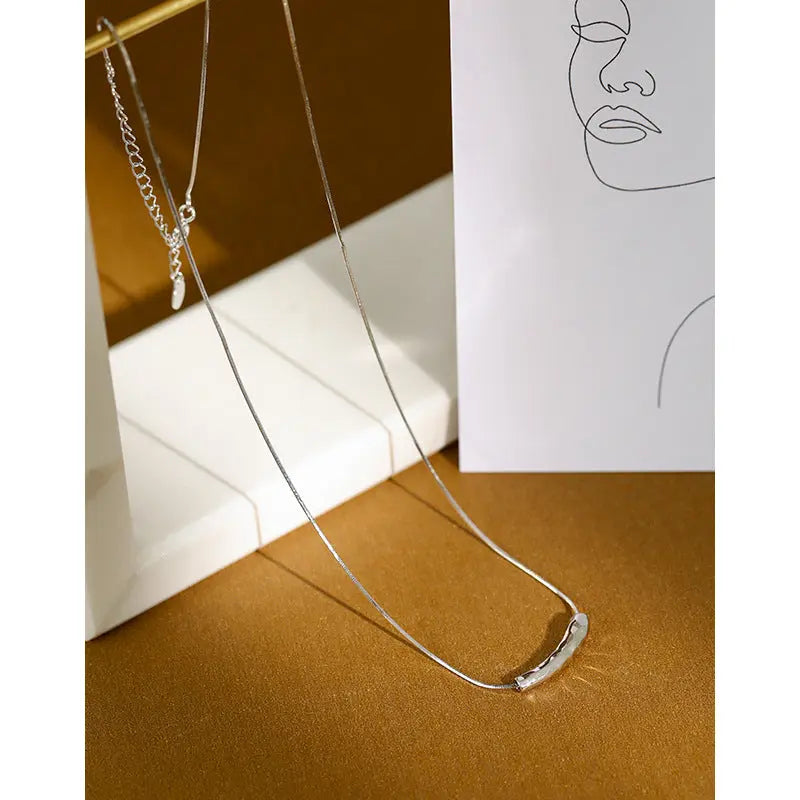 WATER SNAKE BONE NECKLACE - OPHRASTUDIO