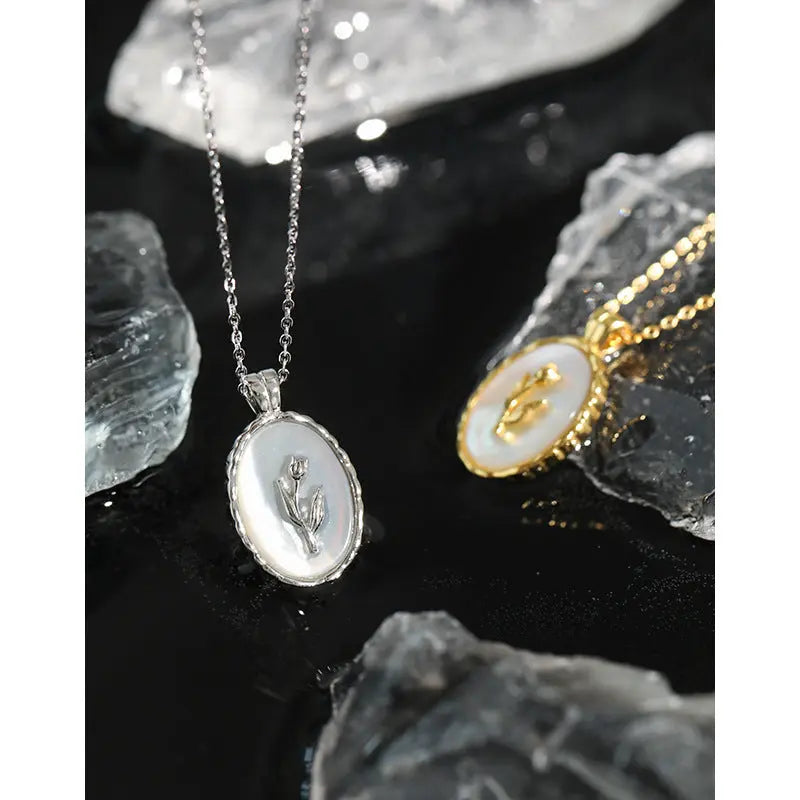 TULIP GRACE NECKLACE - OPHRASTUDIO