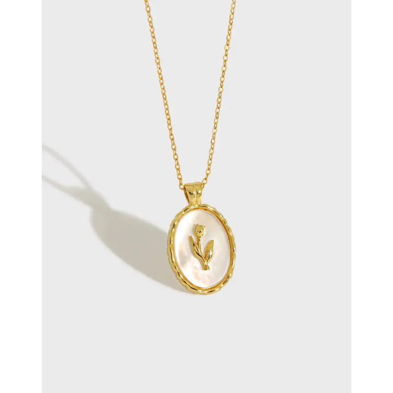 TULIP GRACE NECKLACE - OPHRASTUDIO