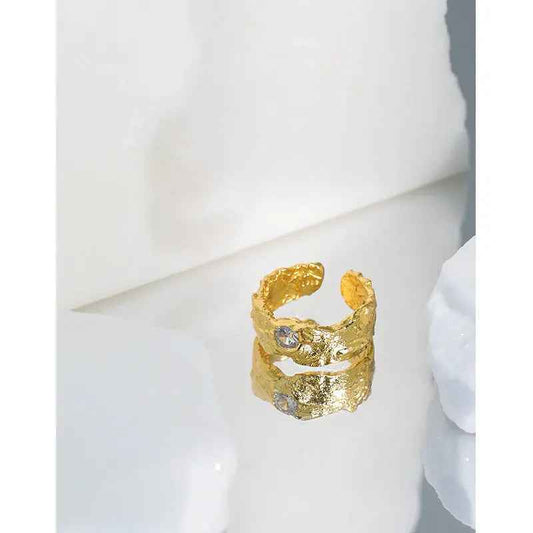 Selene's Silver Statement Ring