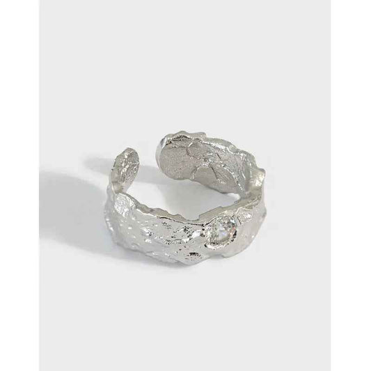 Selene's Silver Statement Ring