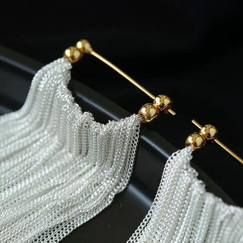 Whisper Tassel Earrings OPHRASTUDIO
