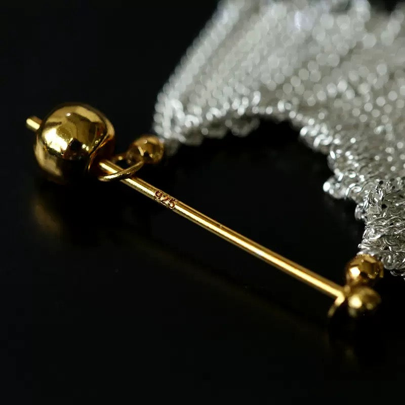 Whisper Tassel Earrings OPHRASTUDIO