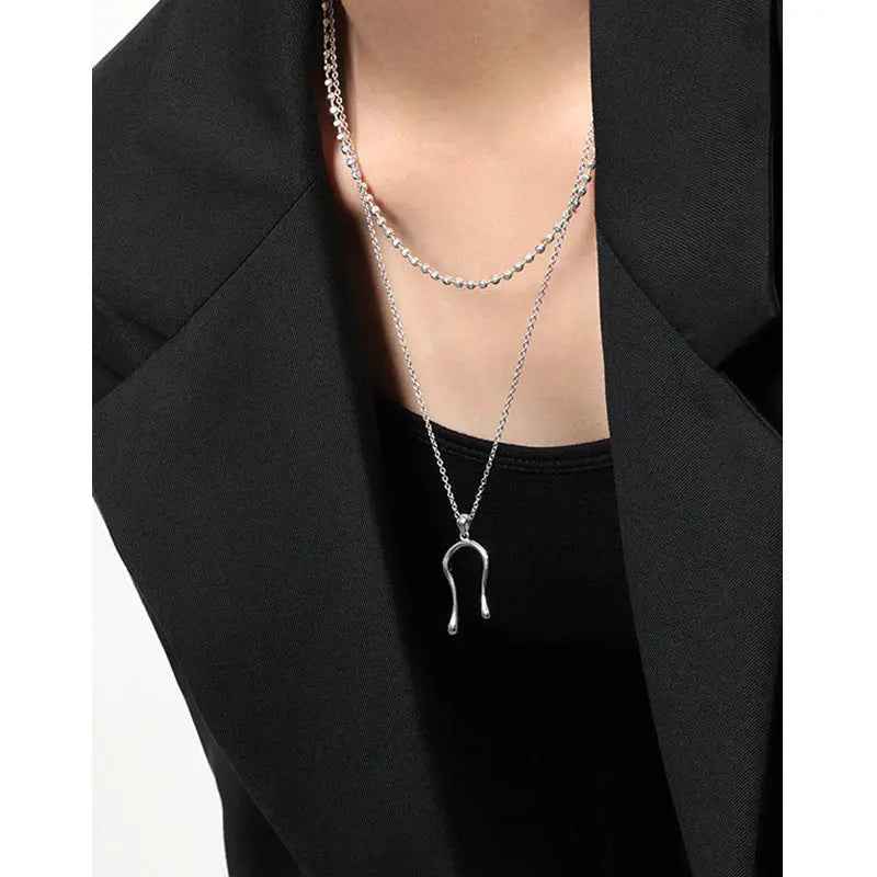 Selene's Sterling Silver Ball Chain Necklace