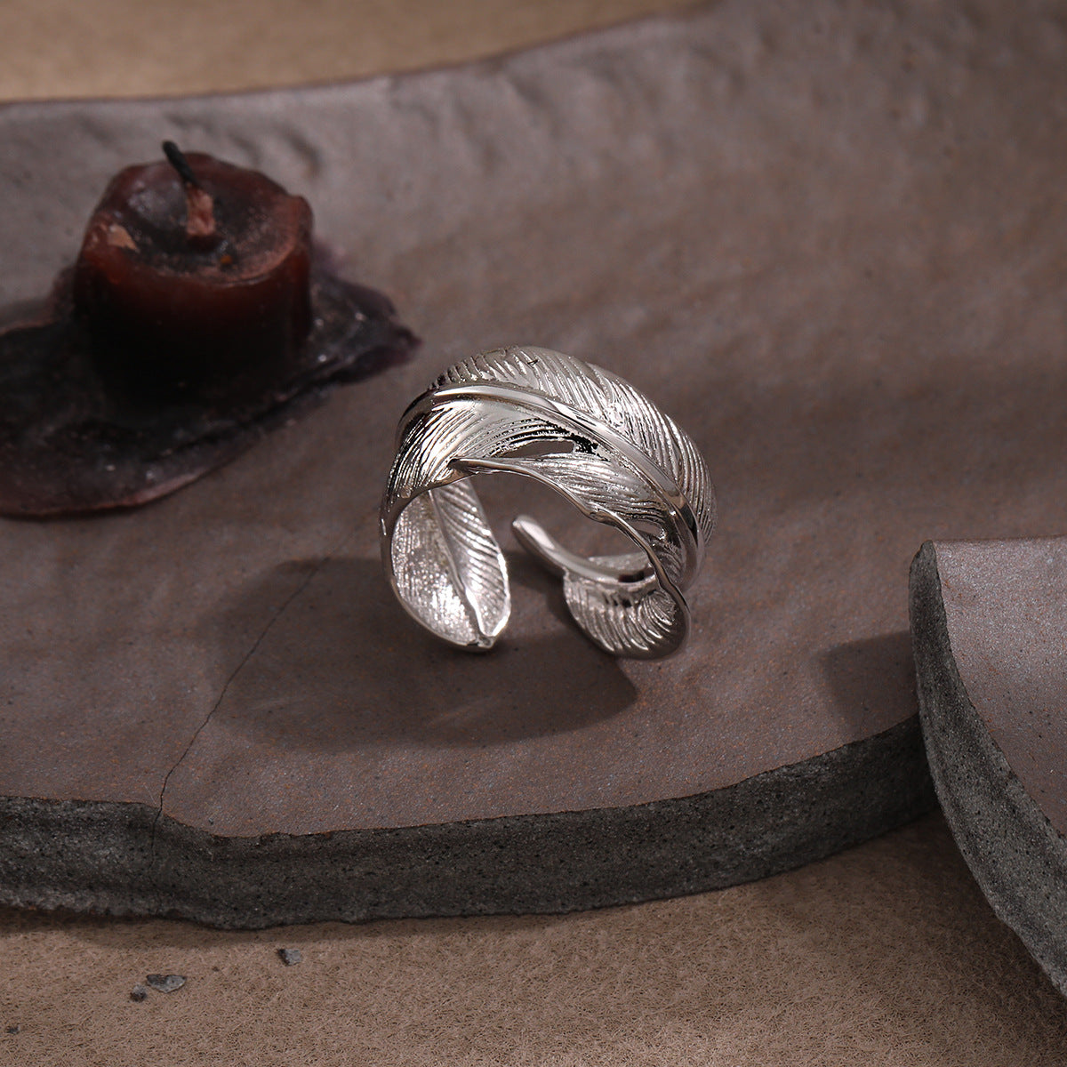 Feather Wrap Statement Ring OPHRASTUDIO