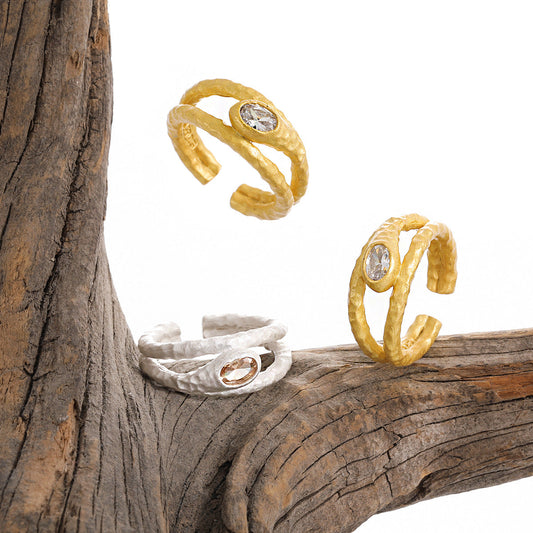 Ariel's Treasure Silver Statement Ring