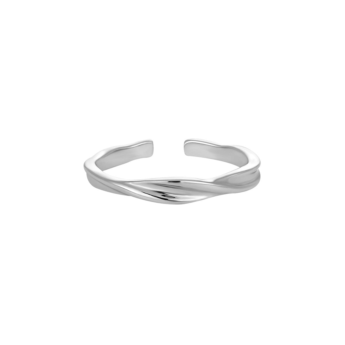 TRISTAN AND ISOLDE COUPLE SILVER RING OPHRASTUDIO