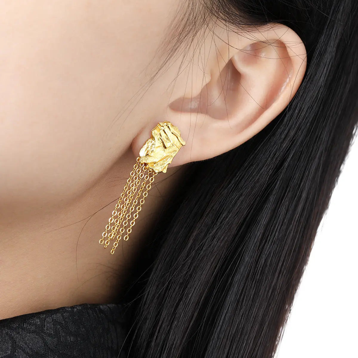 GEOMETRIC GLAM STUDS - OPHRASTUDIO