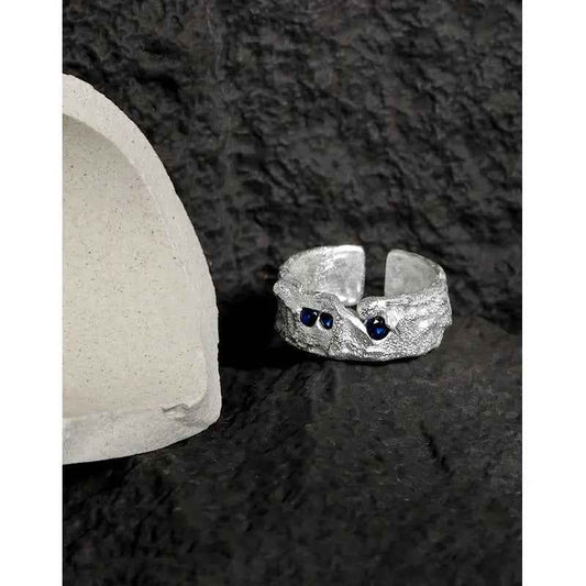 Ariadne's Silver Statement Ring