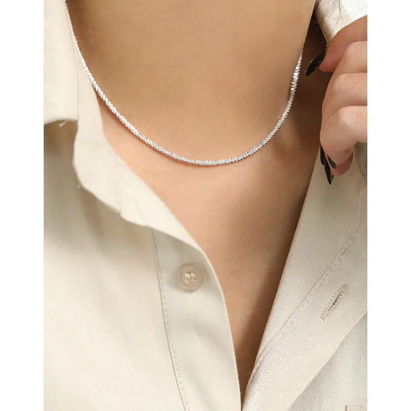 SPARKLING STAR S925 STERLING SILVER NECKLACE - OPHRASTUDIO