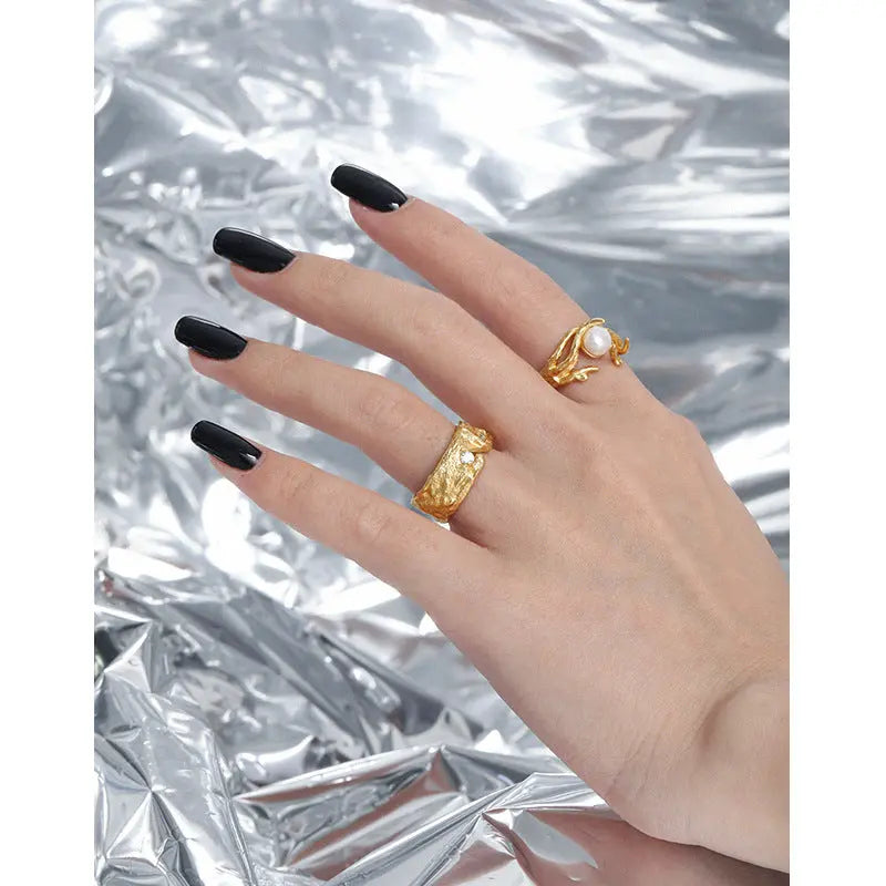 SERENE PEARL ESSENCE RING - OPHRASTUDIO