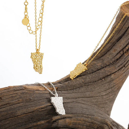 Echo Silver Pendant Necklace