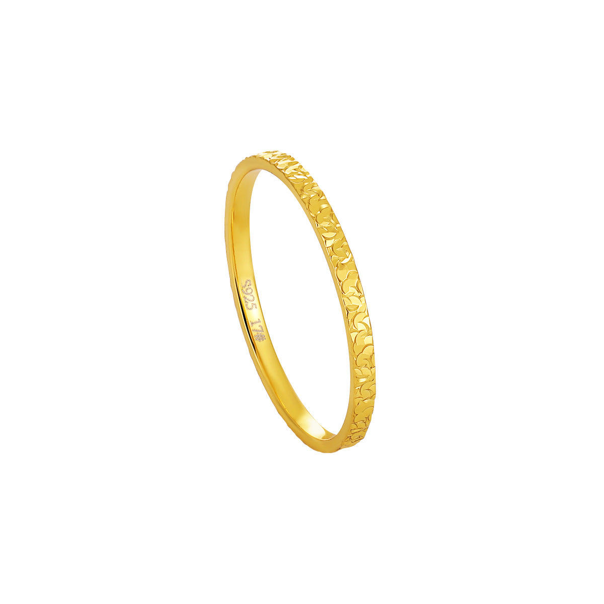 SHATTERED SPARKLE SILVER RING OPHRASTUDIO