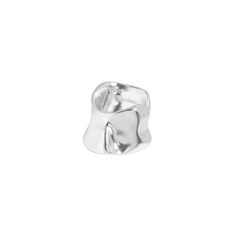 EXAGGERATED IRREGULAR TEXTURE EAR CLIP OPHRASTUDIO