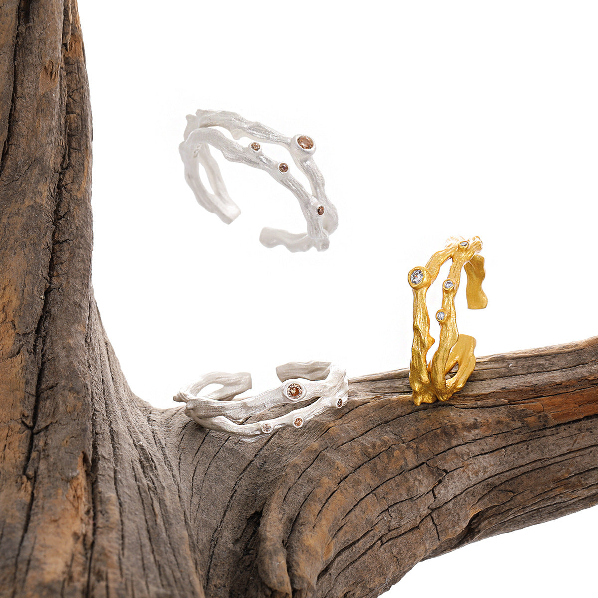 AURORA'S HALO SILVER RING OPHRASTUDIO