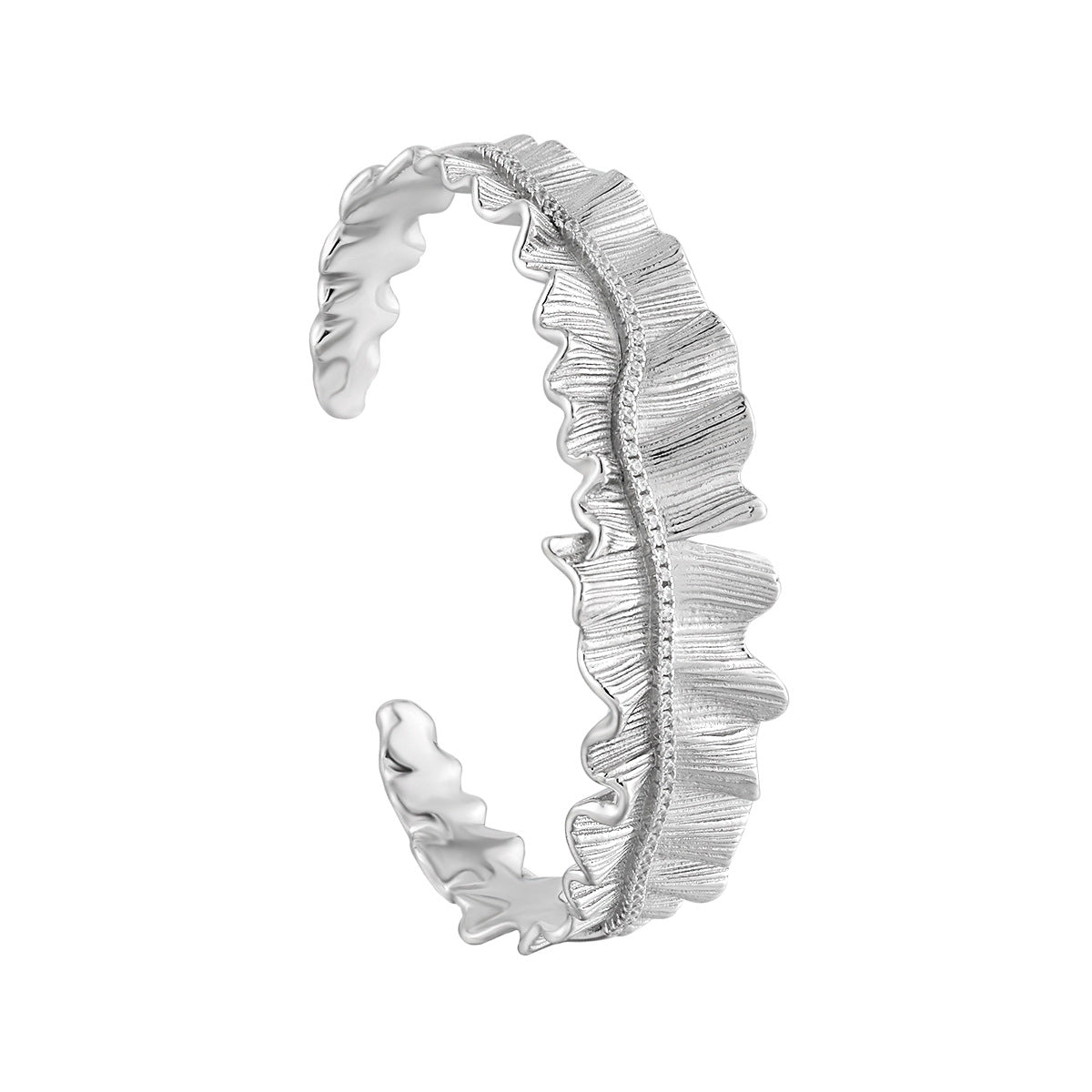 VICTORIA'S PLEATED SKIRT ZIRCON BRACELET OPHRASTUDIO