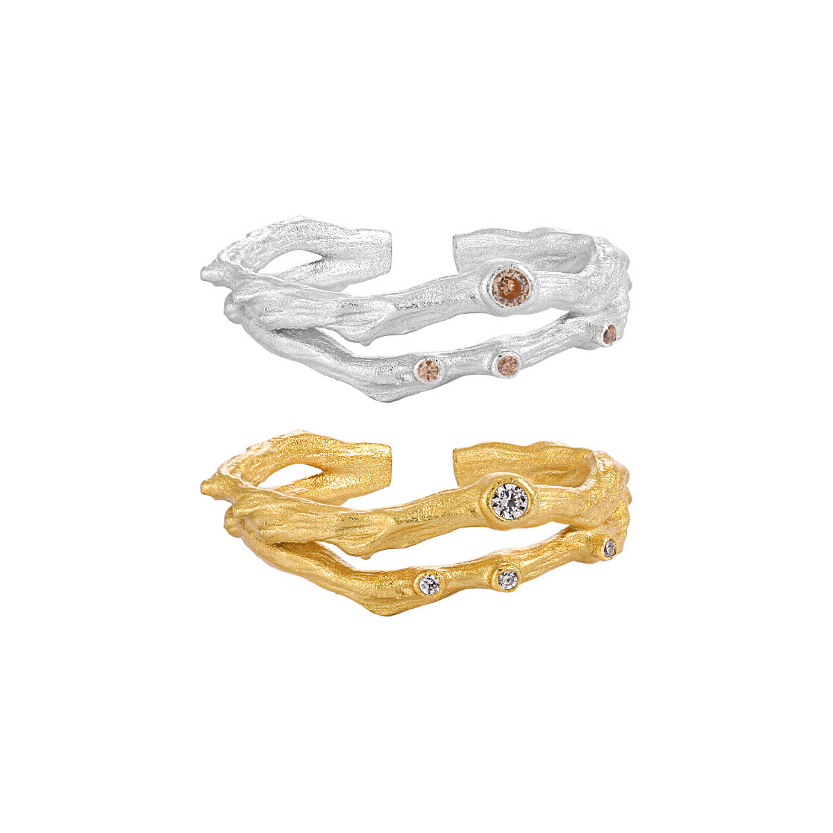 AURORA'S HALO SILVER RING OPHRASTUDIO