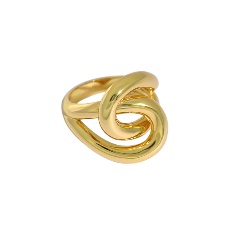 INTERWOVEN ELEGANCE SILVER RING OPHRASTUDIO