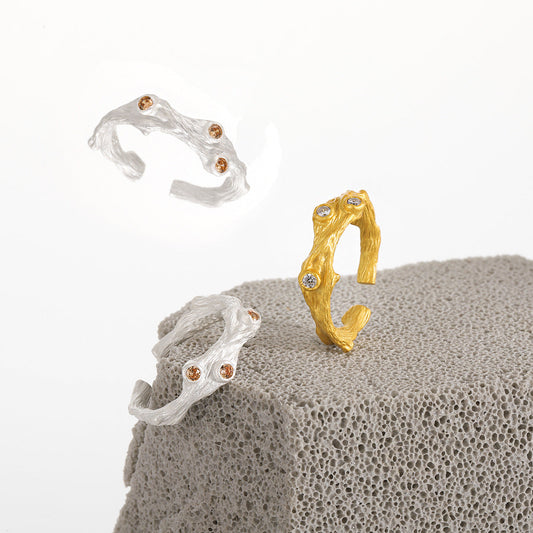 Tiana's Enchantment Silver Statement Ring