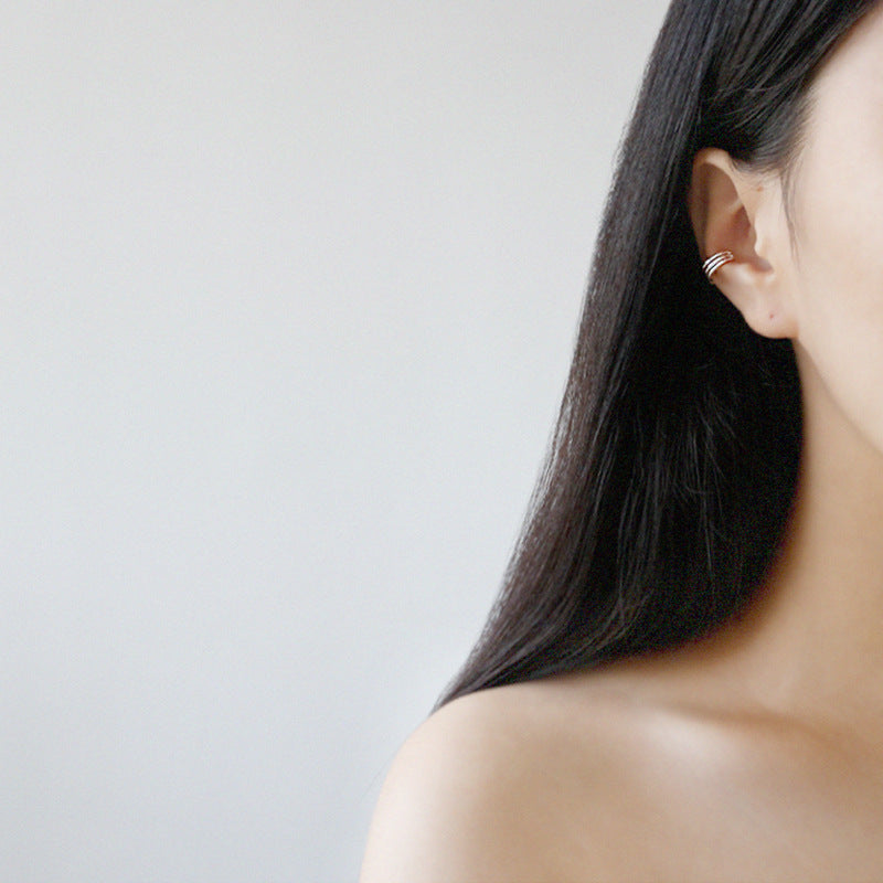 Minimal Line Ear Cuff Earring