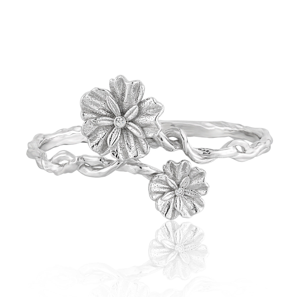 LILIAN'S ZIRCON FLOWER BRACELET OPHRASTUDIO