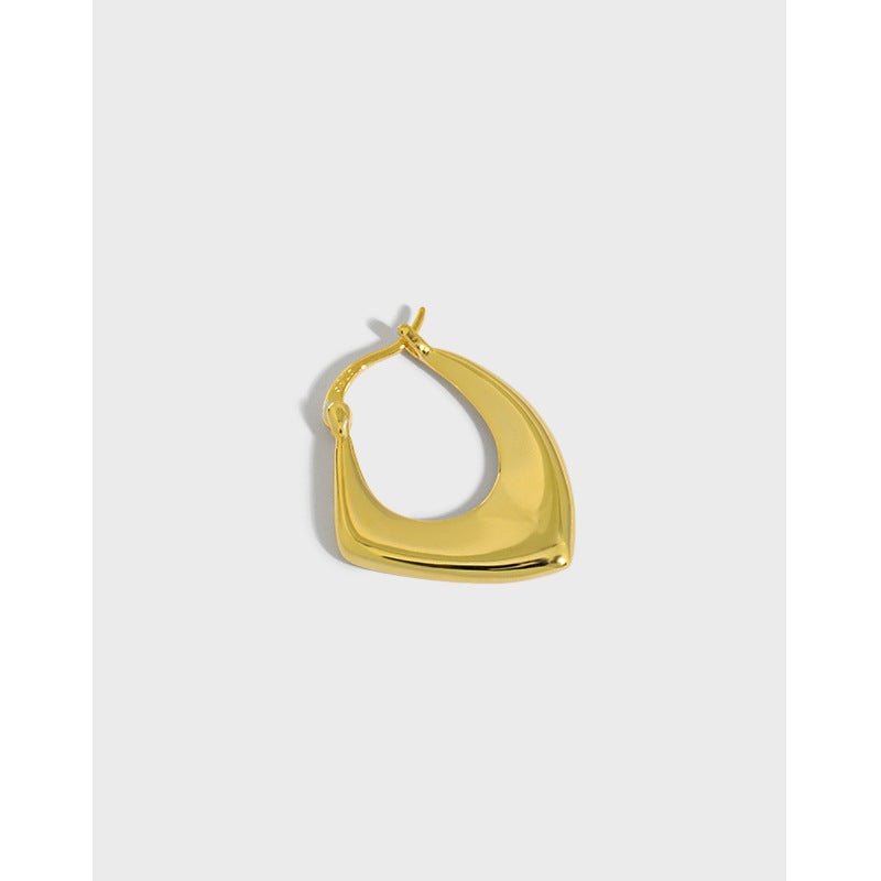 RETRO GEOMETRIC RHOMBUS EARRING OPHRASTUDIO