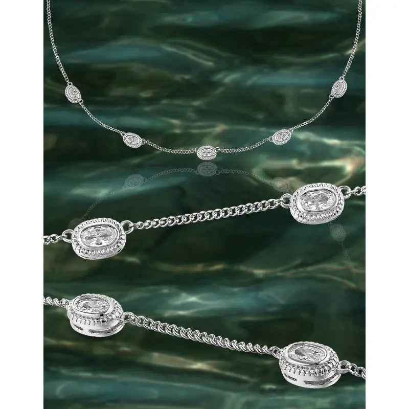 Ophelia's Silver Chain Necklace
