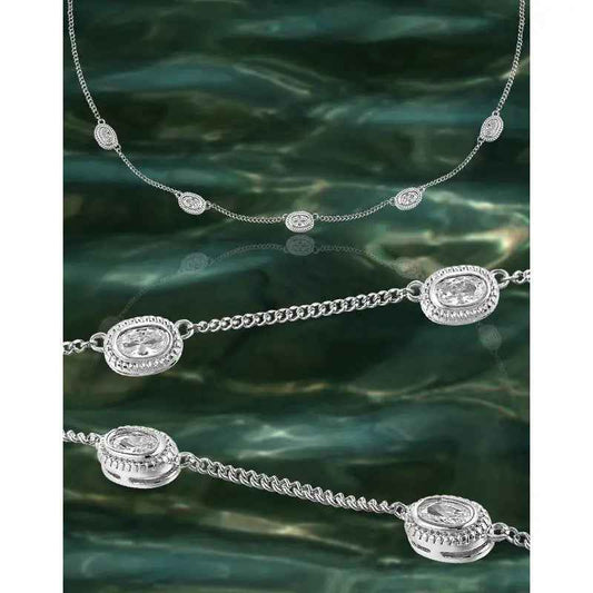 Ophelia's Silver Chain Necklace