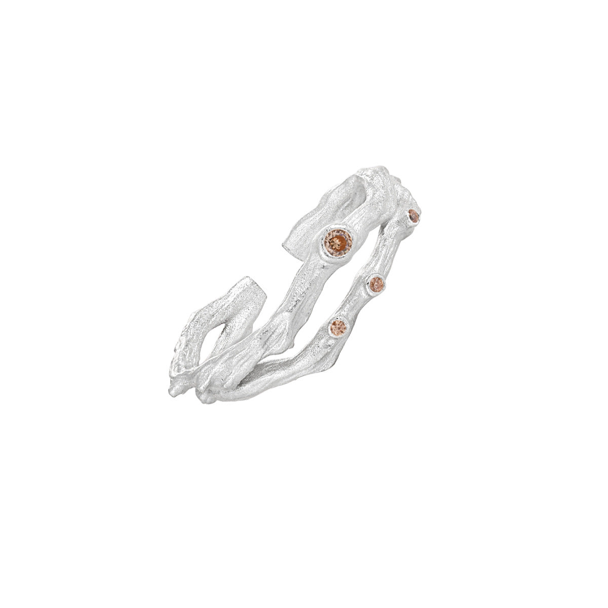 AURORA'S HALO SILVER RING OPHRASTUDIO