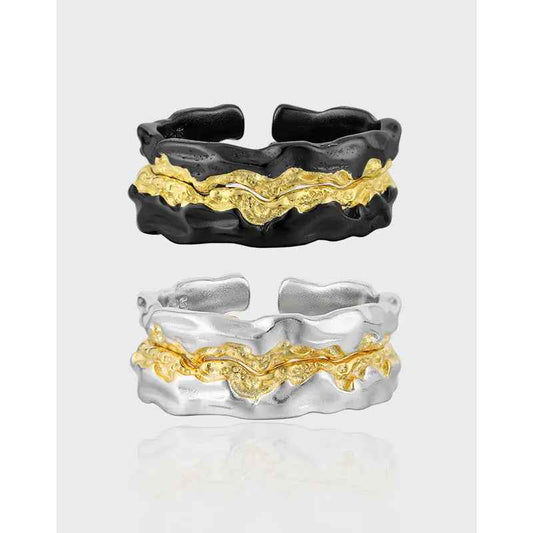 Luna's Silver Stacking Ring