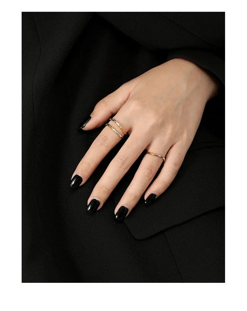 PURE LINES RING - OPHRASTUDIO