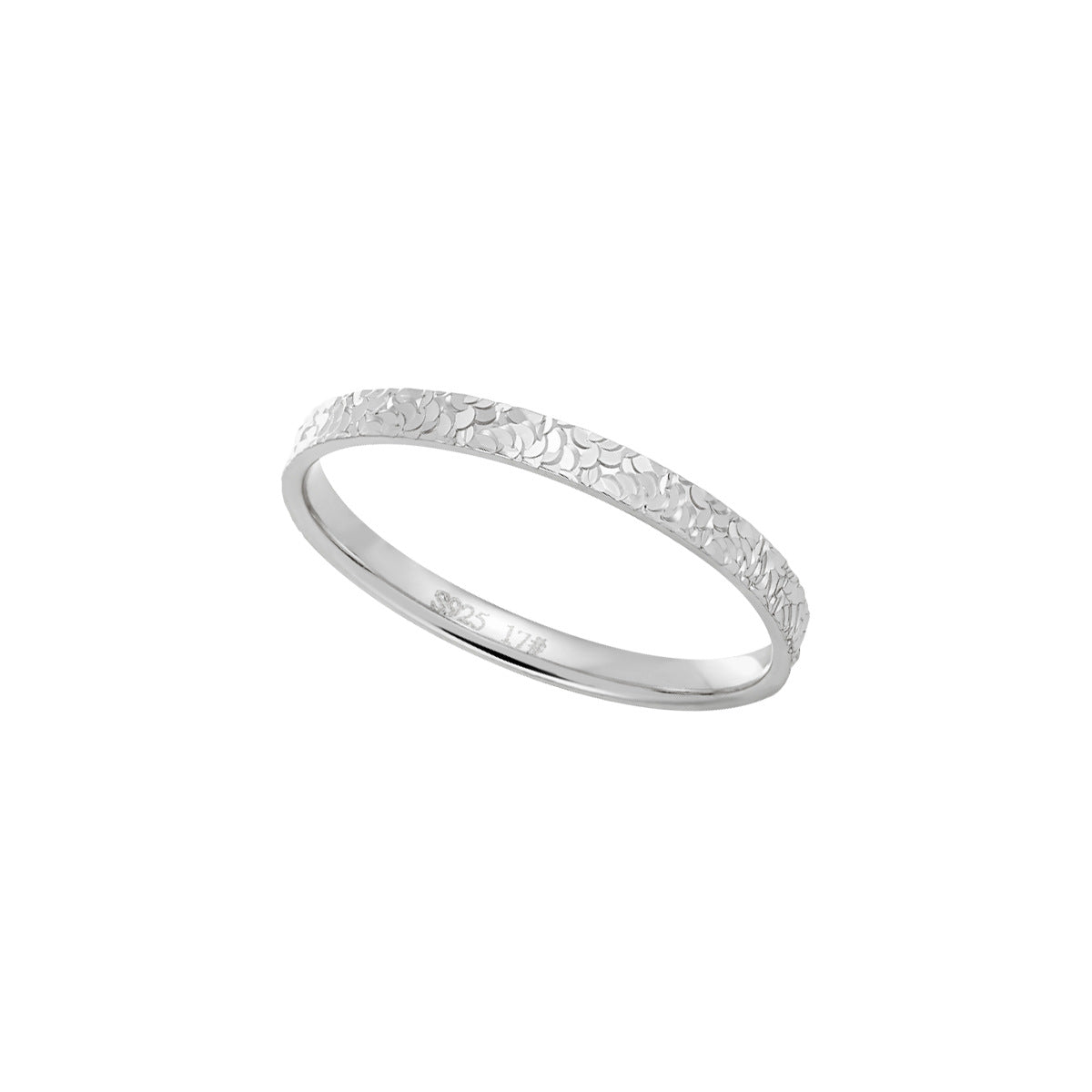 SHATTERED SPARKLE SILVER RING OPHRASTUDIO