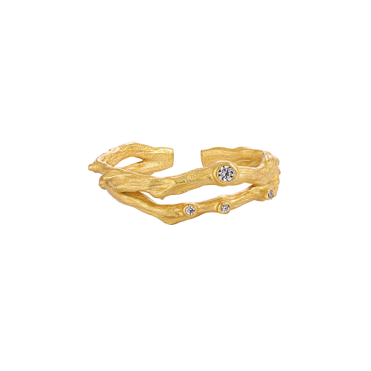 AURORA'S HALO SILVER RING OPHRASTUDIO