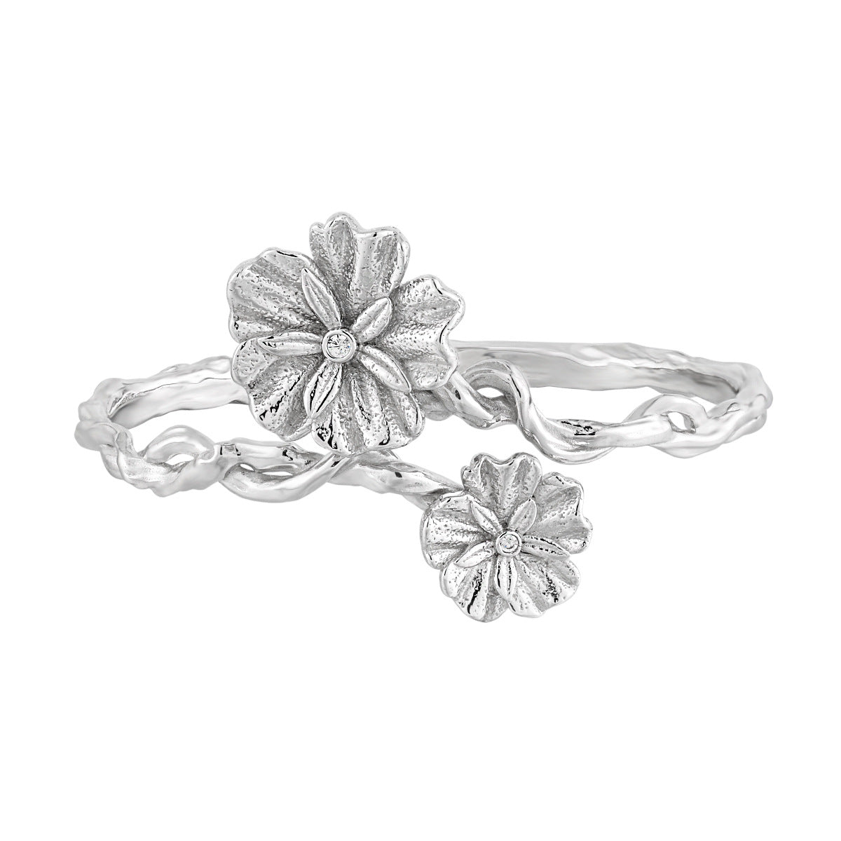LILIAN'S ZIRCON FLOWER BRACELET OPHRASTUDIO