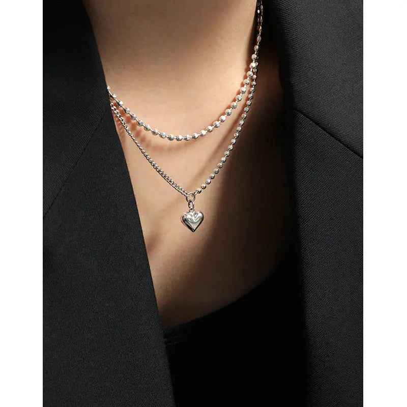 Selene's Sterling Silver Ball Chain Necklace